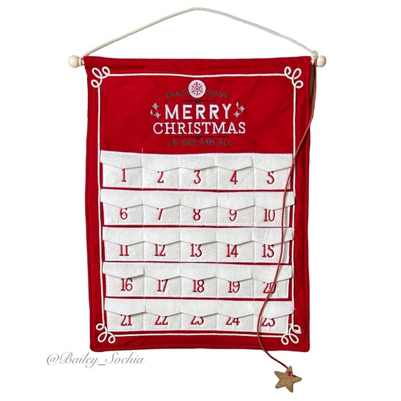 Christmas Felt Countdown Calendar - Picture 1 of 7